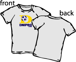 gray soccer shirt